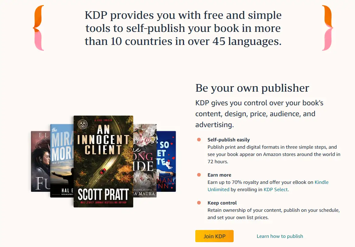 Kindle Direct Publishing (KDP)