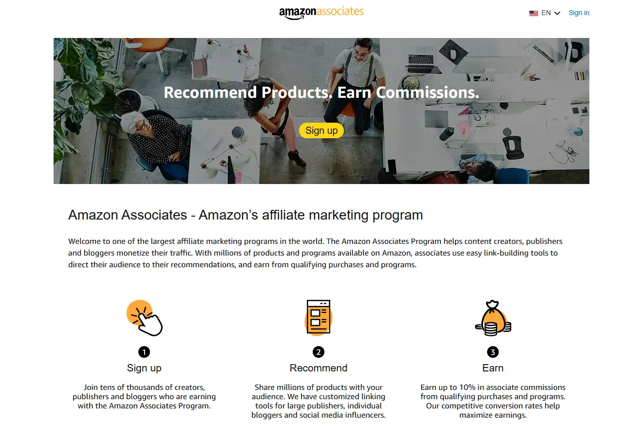 Amazon Affiliate Program