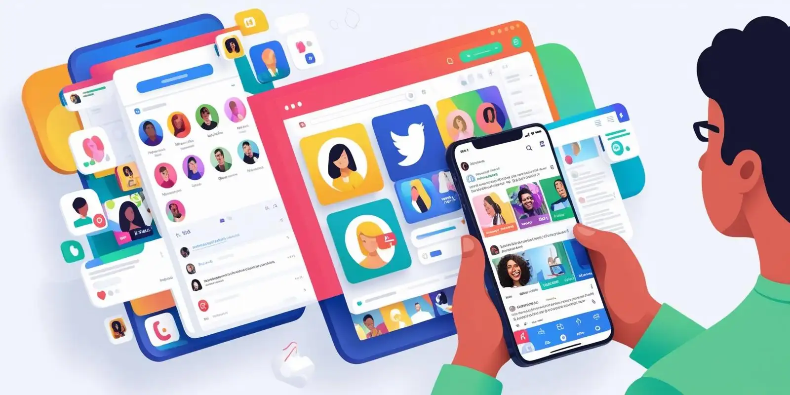 Using social media platforms
