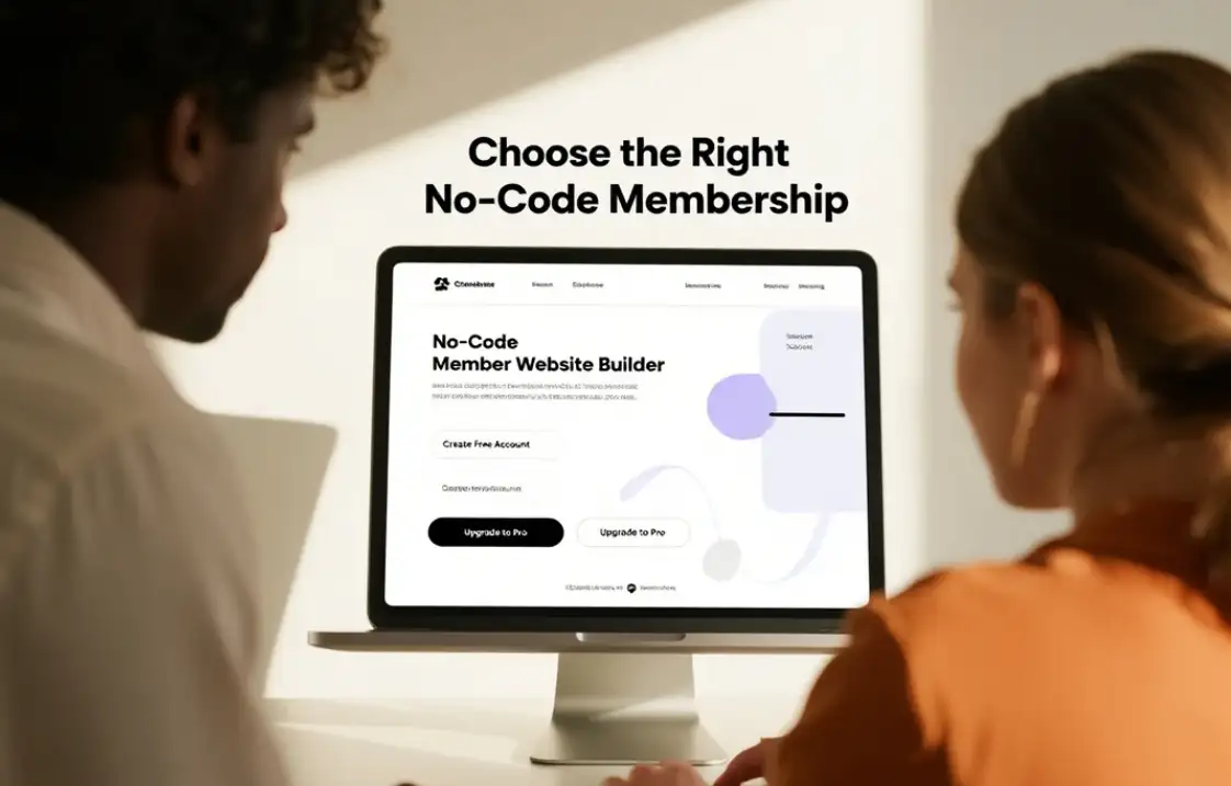 Choose the Right No-Code Membership Website Builder Choose the Right No-Code Membership Website Builder