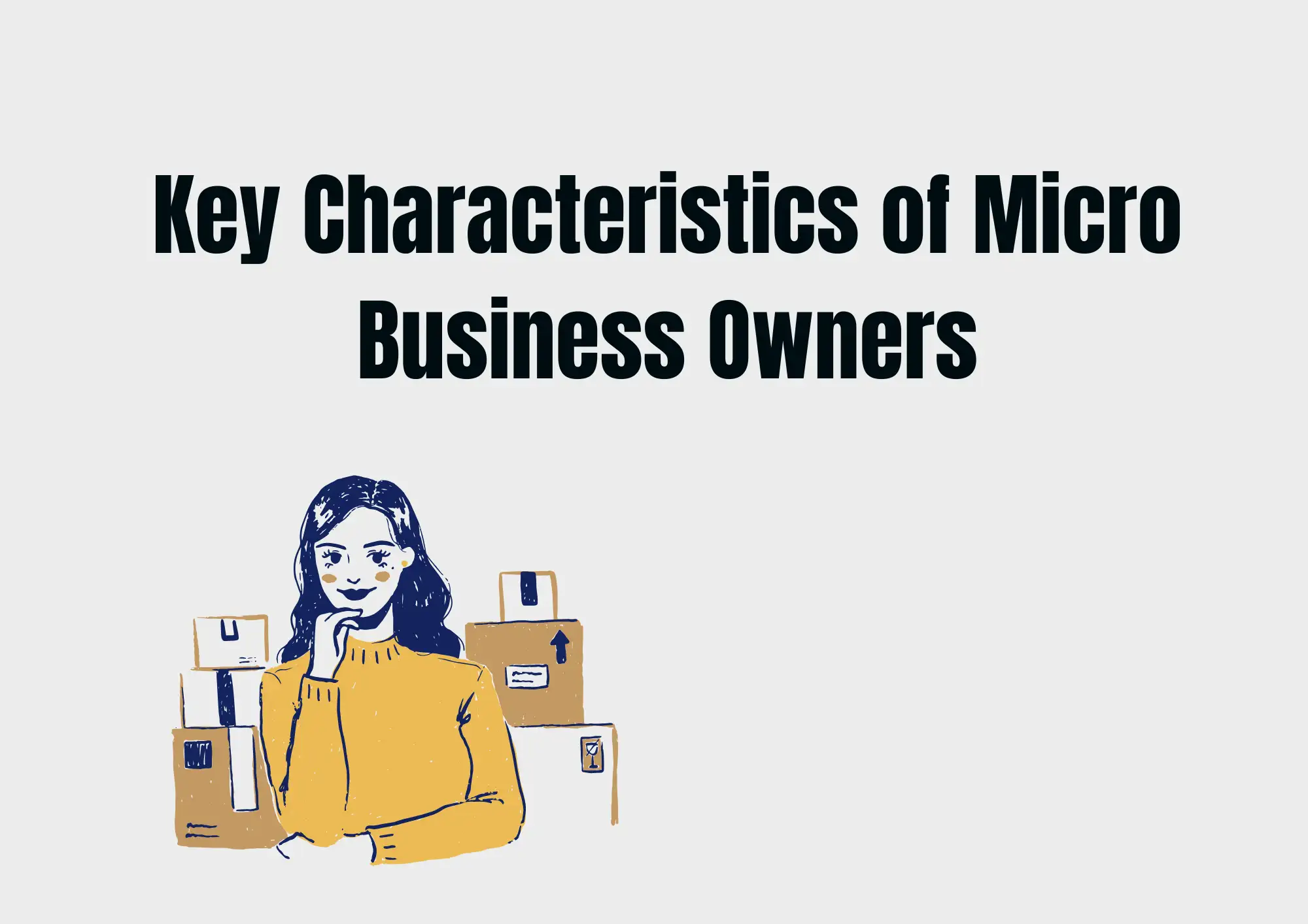 Key Characteristics of Micro Business Owners Key Characteristics of Micro Business Owners