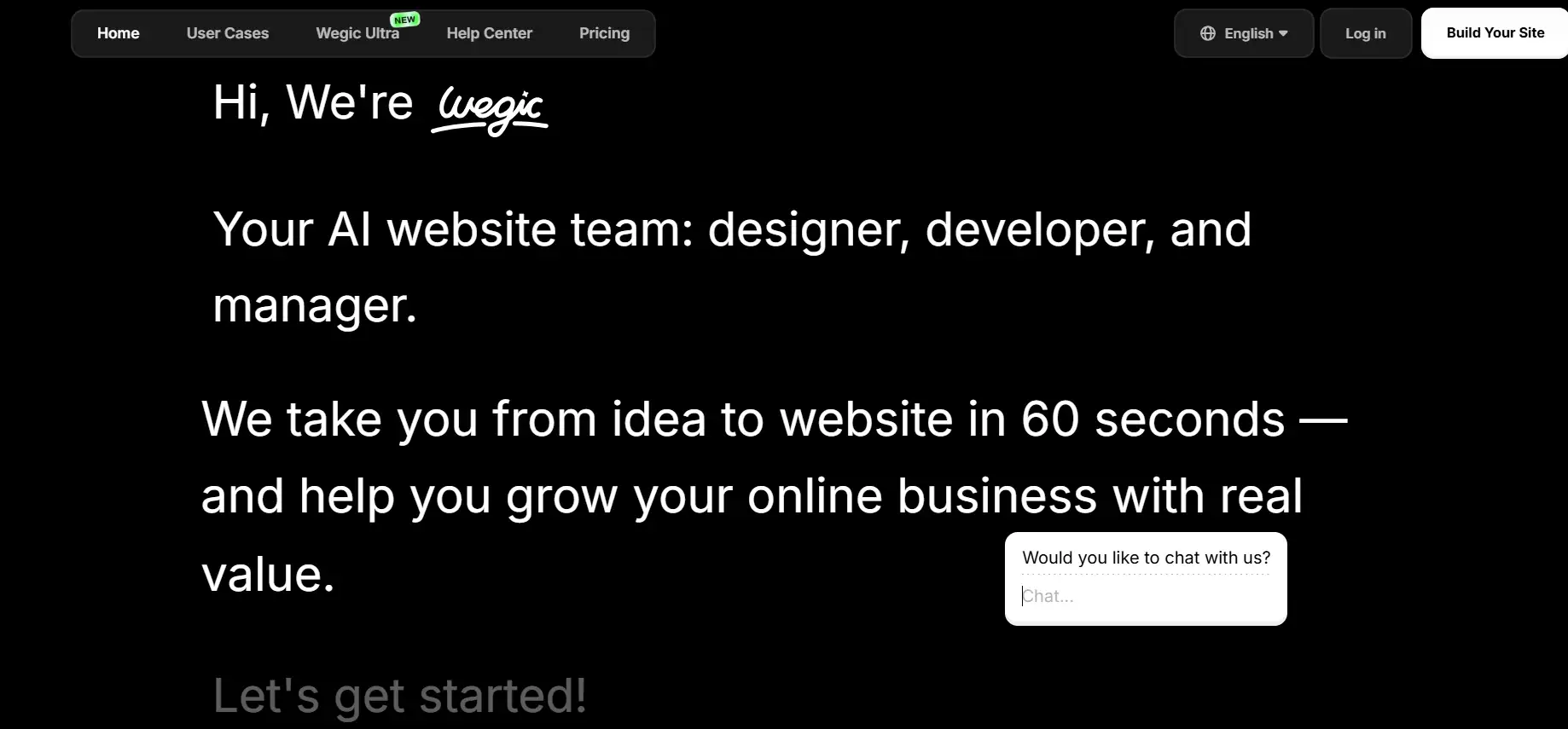 Use Wegic to Build Your Micro-SaaS Faster Use Wegic to Build Your Micro-SaaS Faster