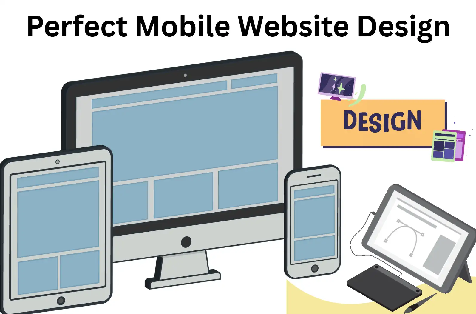 Perfect mobile website design for users