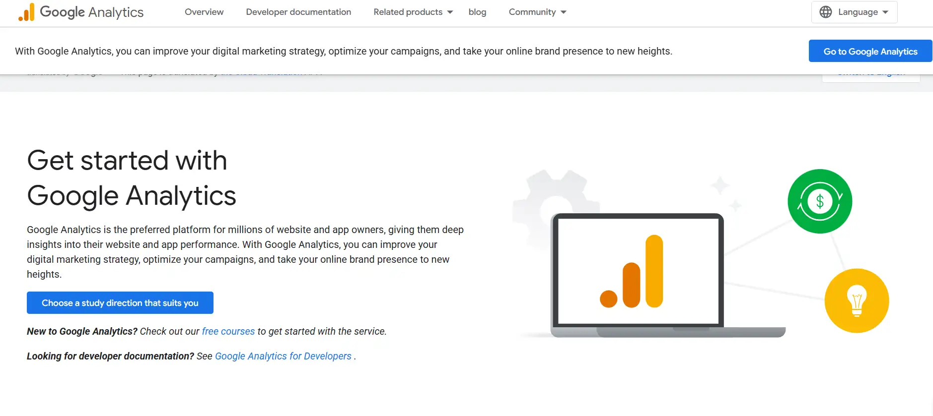 a tool for tracking website performance