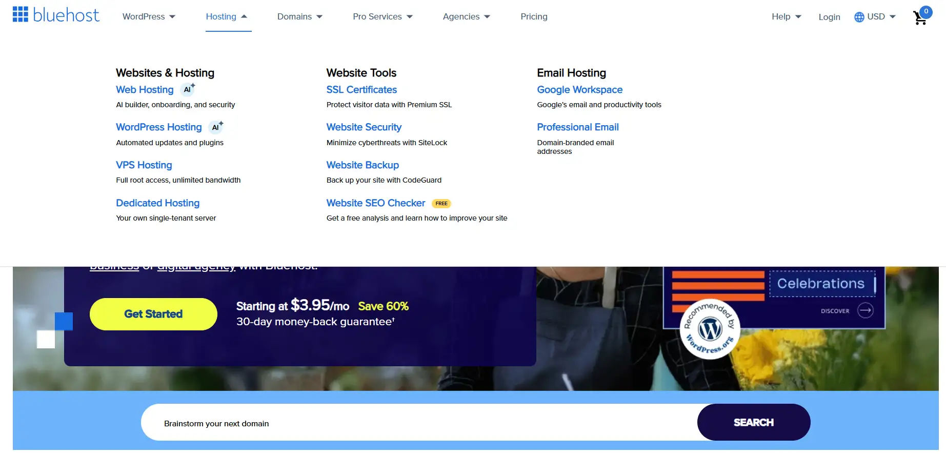 a hosting service a hosting service