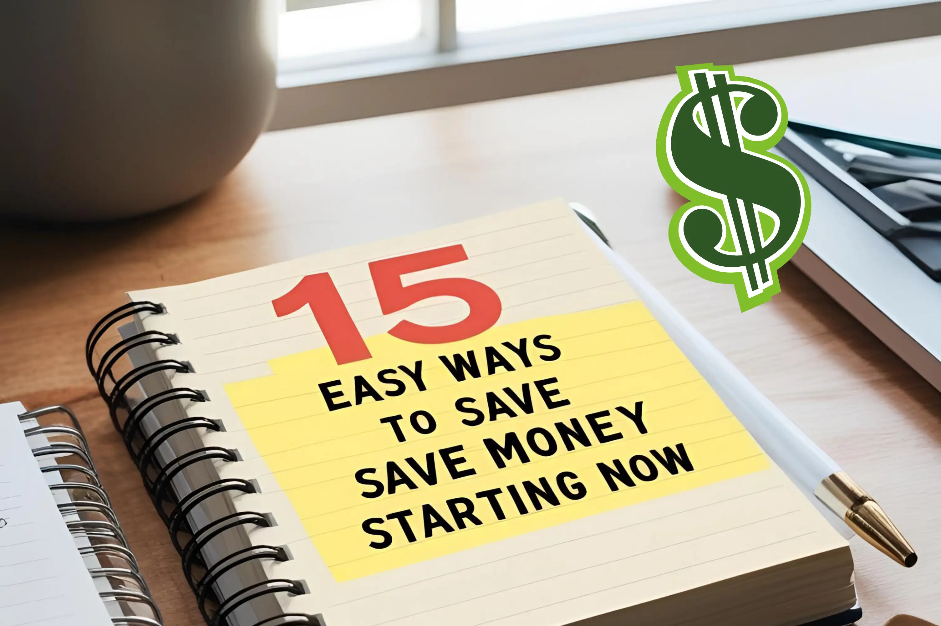 easy ways to save money starting now