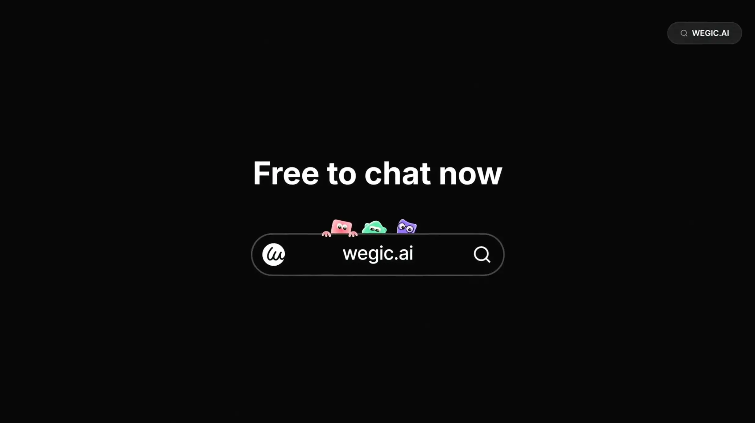 free to chat now with wegic ai