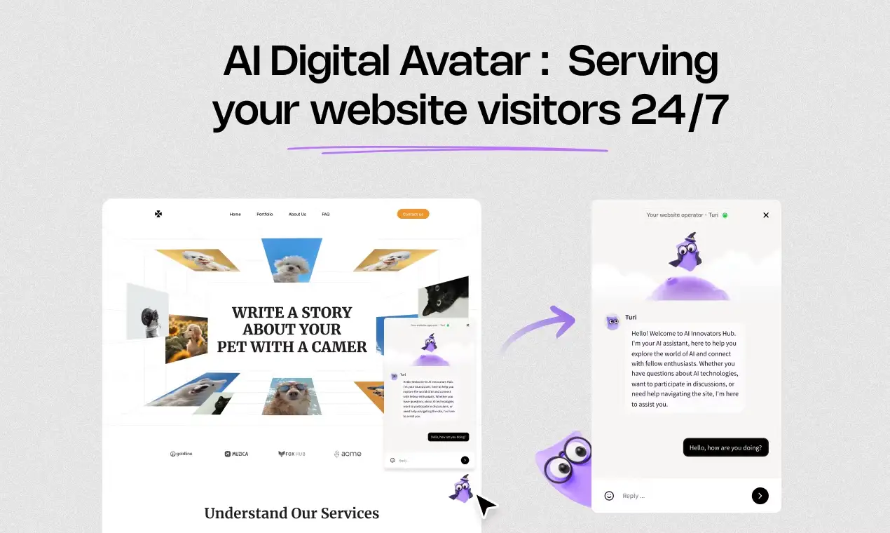 wegic ai digital avatar showcase
