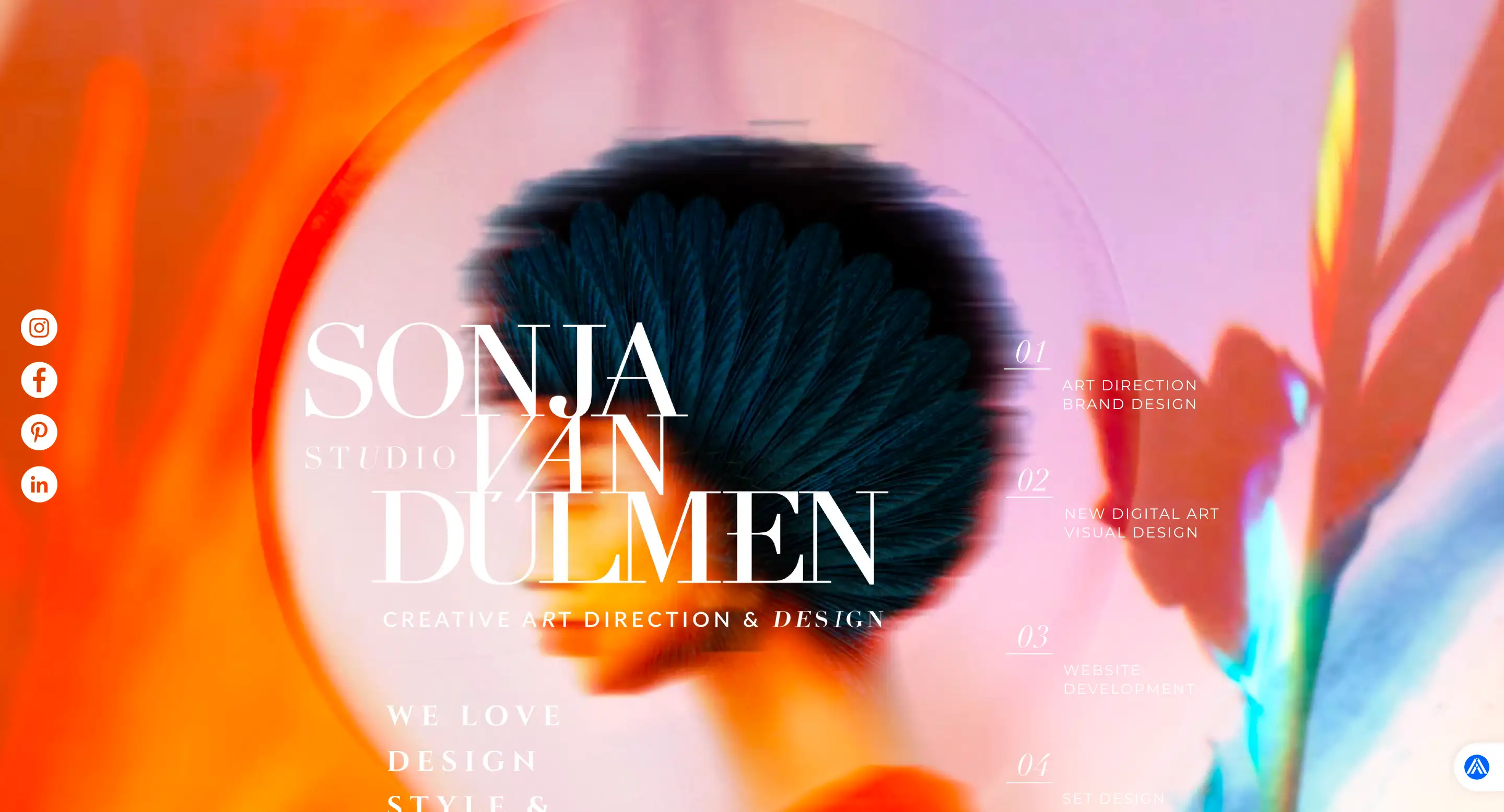 sonja van duelmen best one-page website