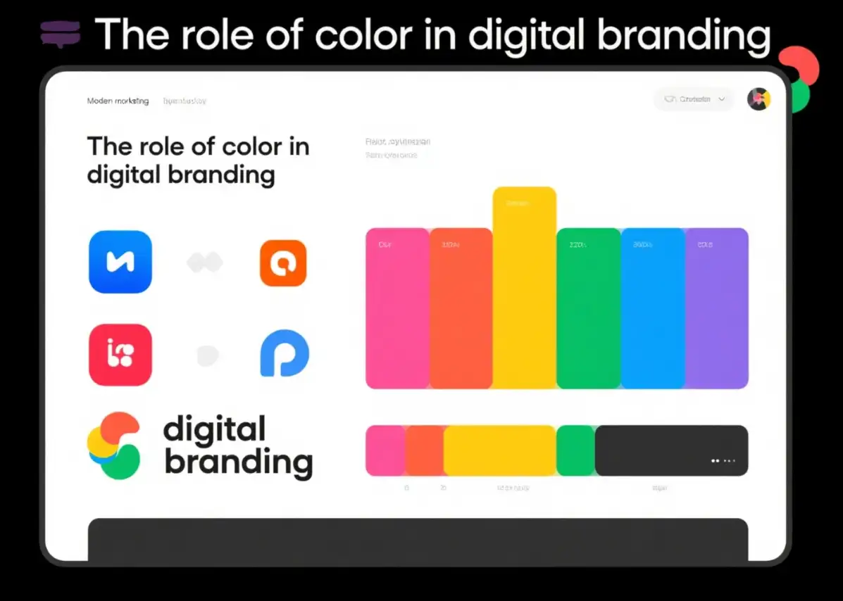 The role of color in digital branding