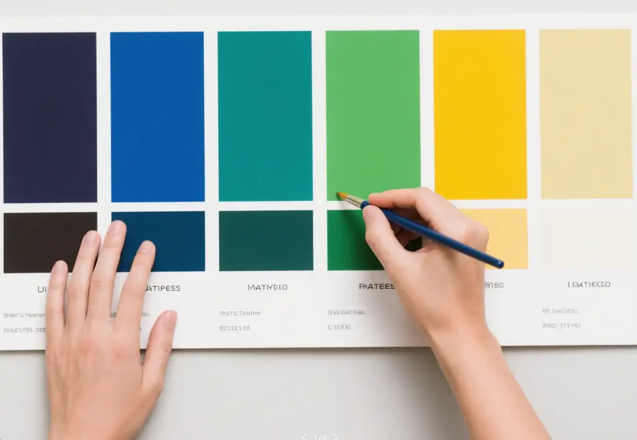 Some practical techniques for implementing color trends
