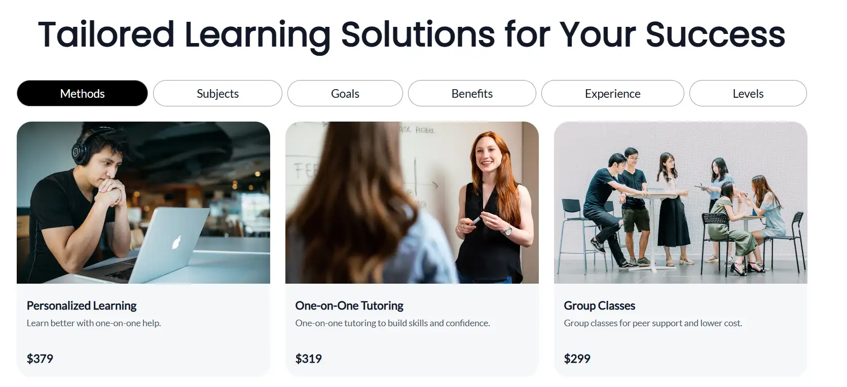 different kinds of online education