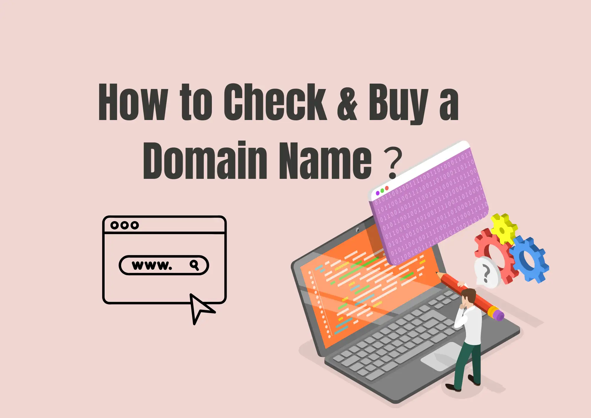 How to Check & Buy a Domain Name How to Check & Buy a Domain Name