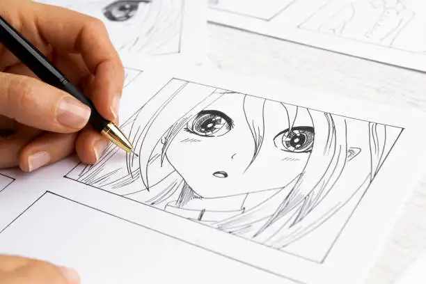 anime genere illustration