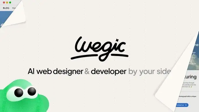 wegic ai web designer & developer by your side