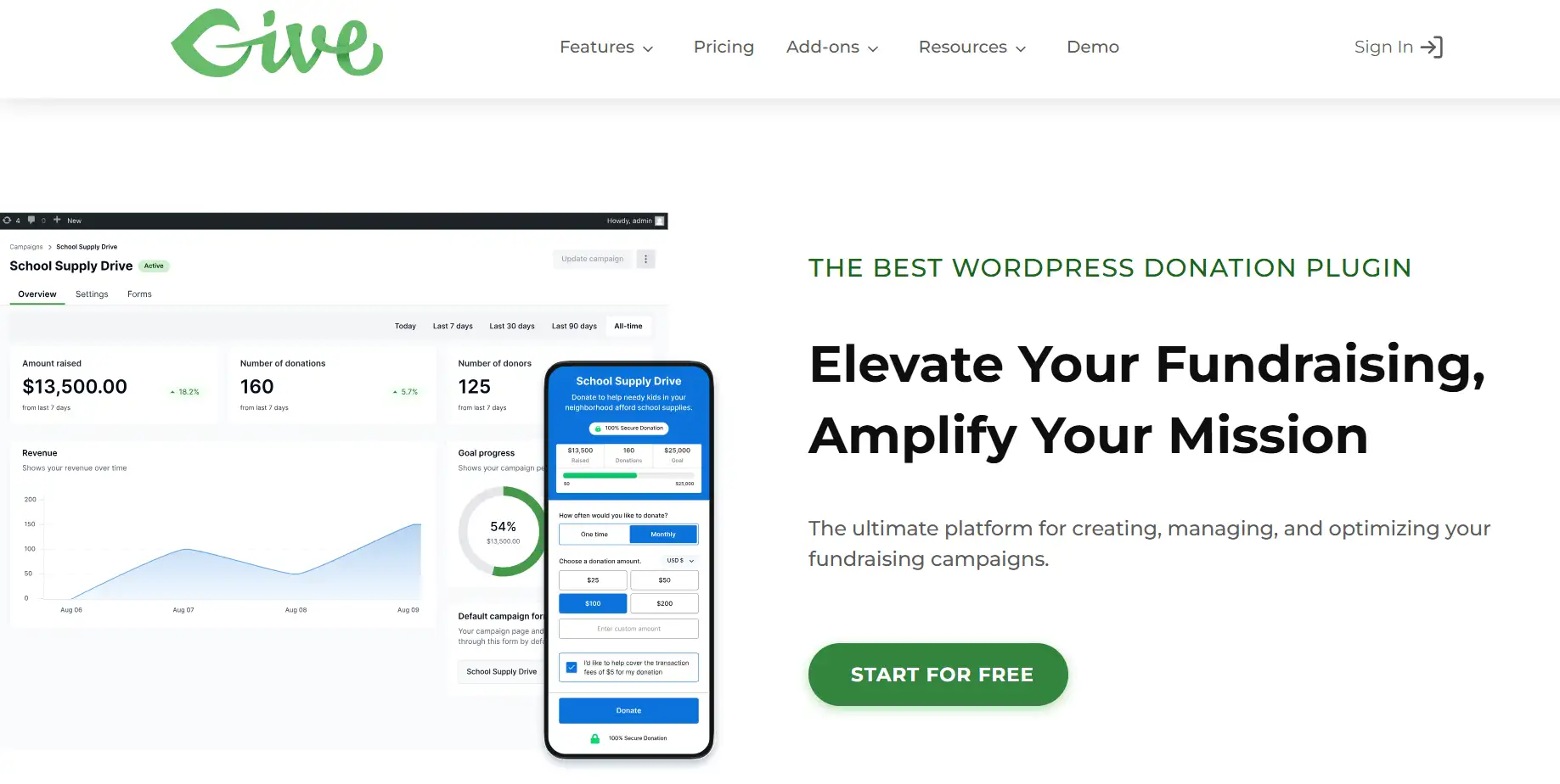 wordPress donation plugin wordPress donation plugin