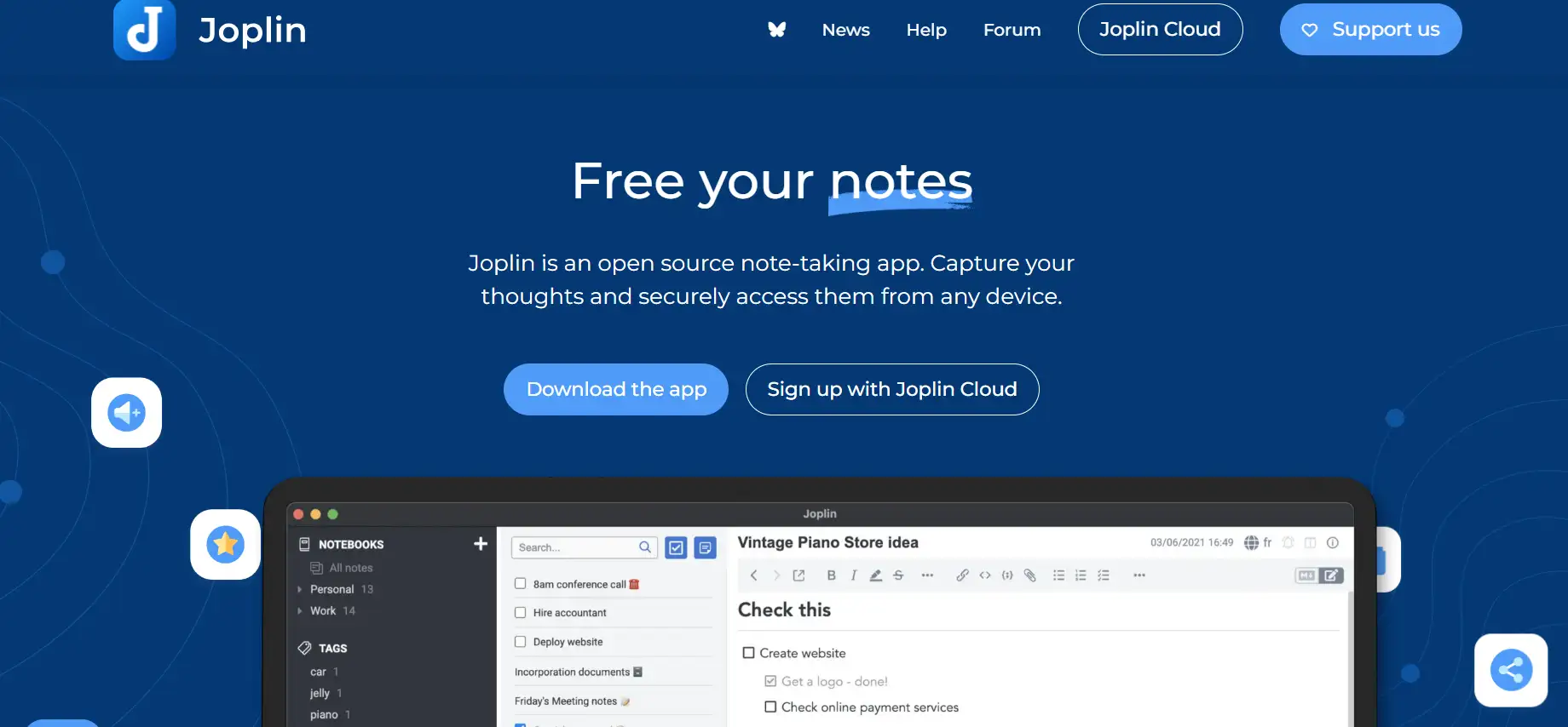 Joplin Free and Open-Source