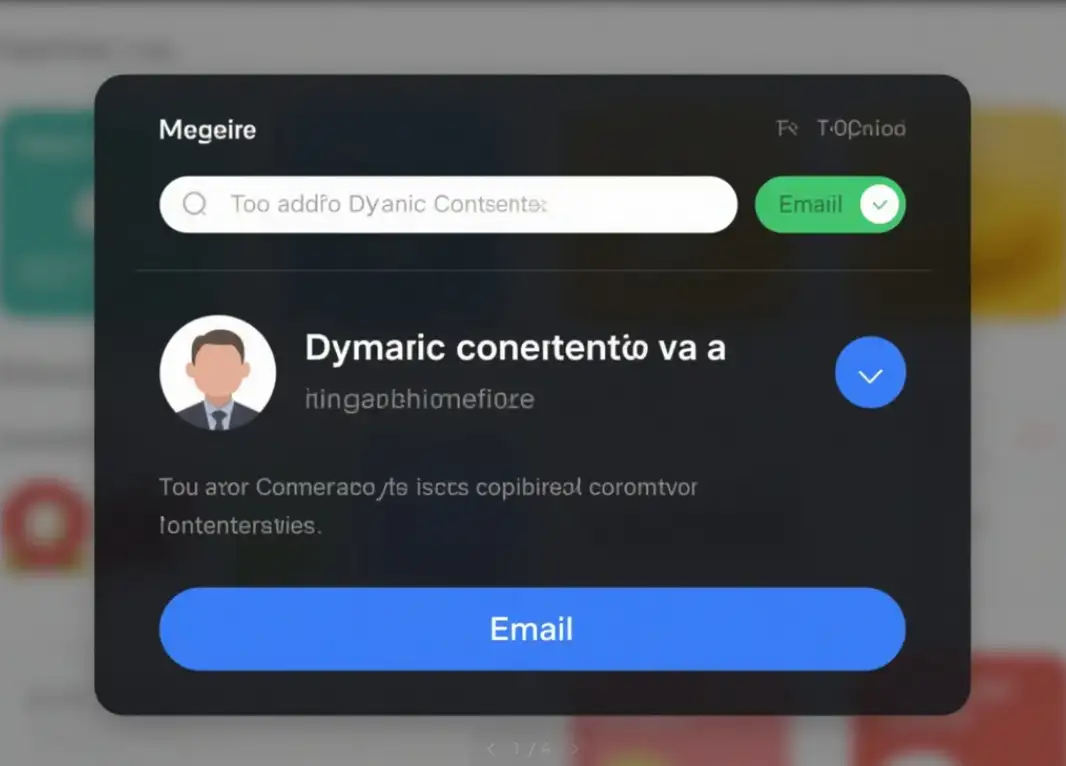Choose to add dynamic content to the email Choose to add dynamic content to the email