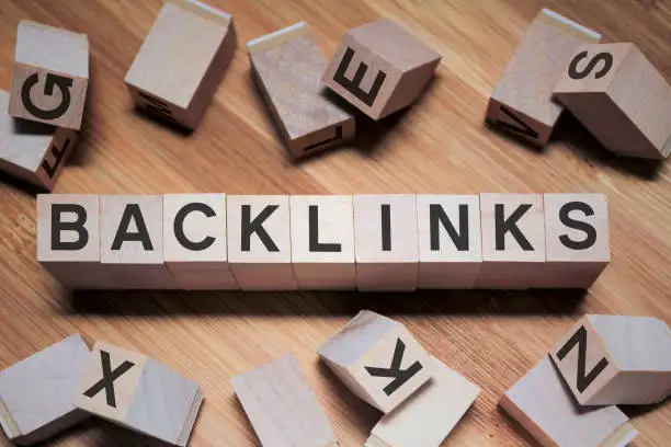 graphic of building backlinks