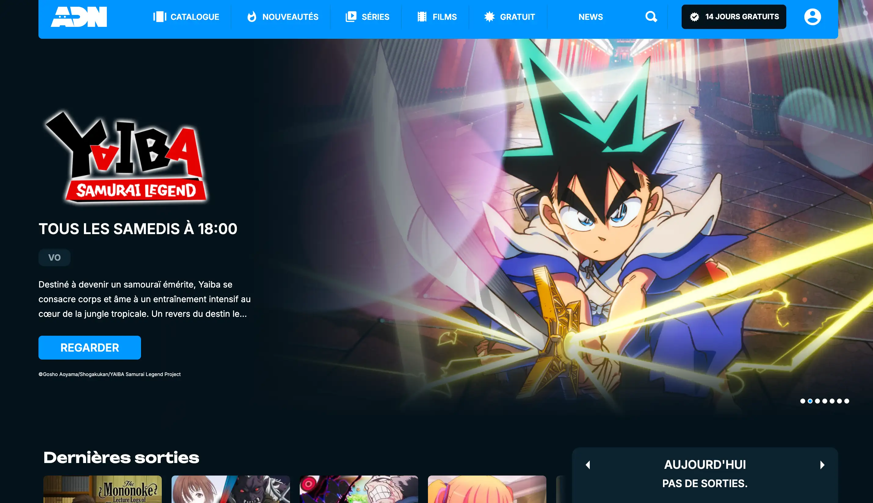animation digital network homepage