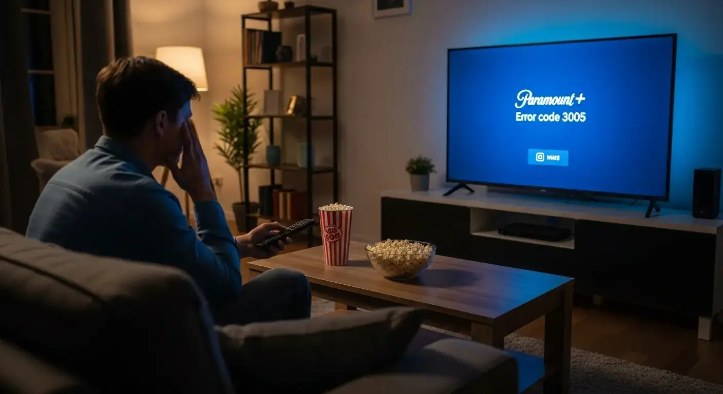 Fix Paramount Plus Error 3005 Fix Paramount Plus Error 3005