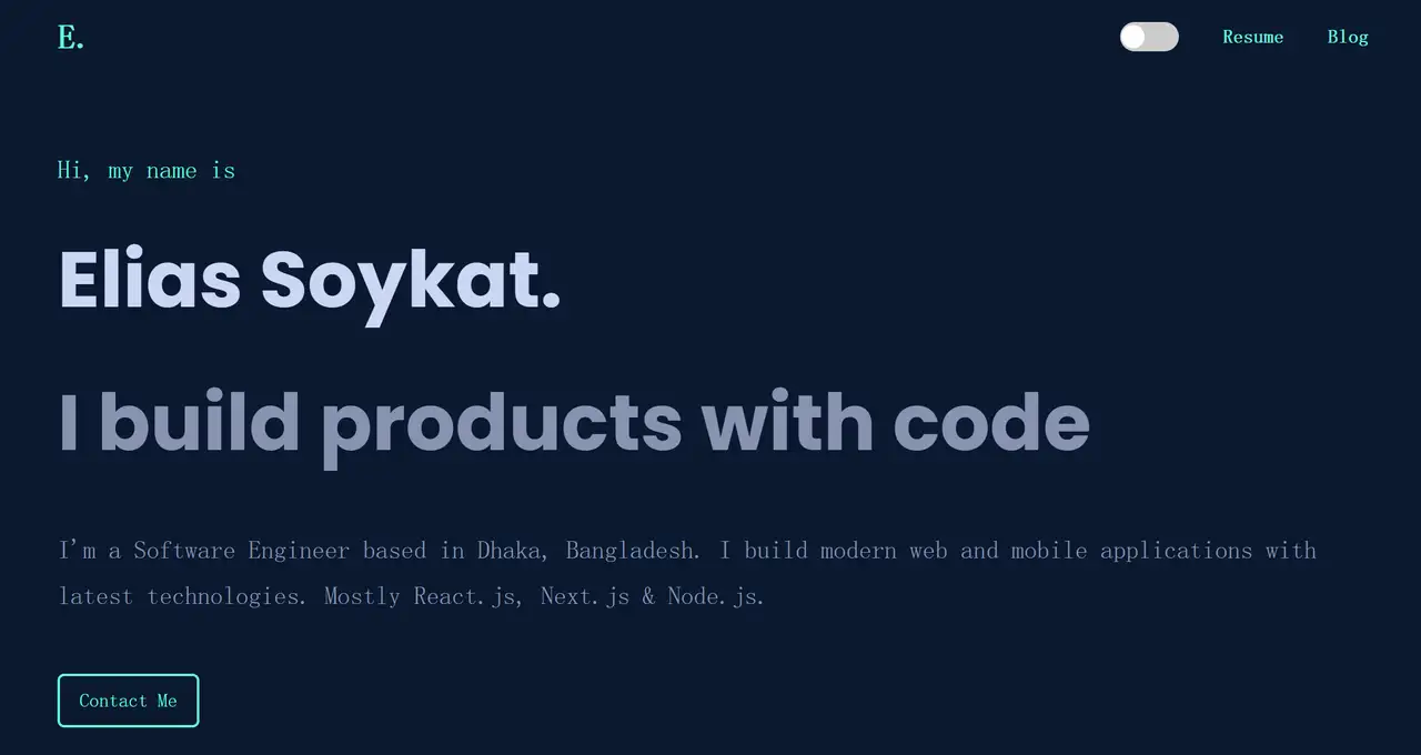 Elias Soykat Elias Soykat