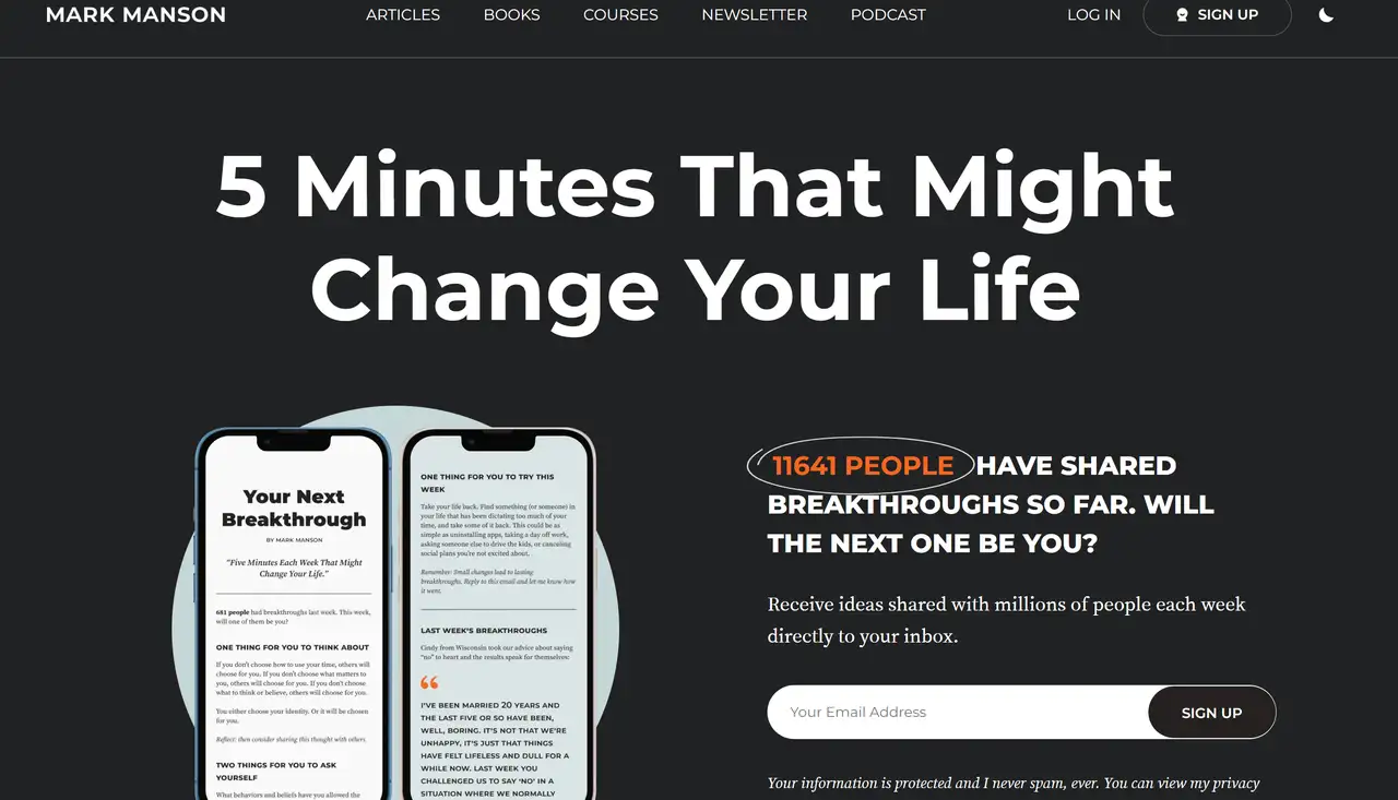 Mark Manson Mark Manson