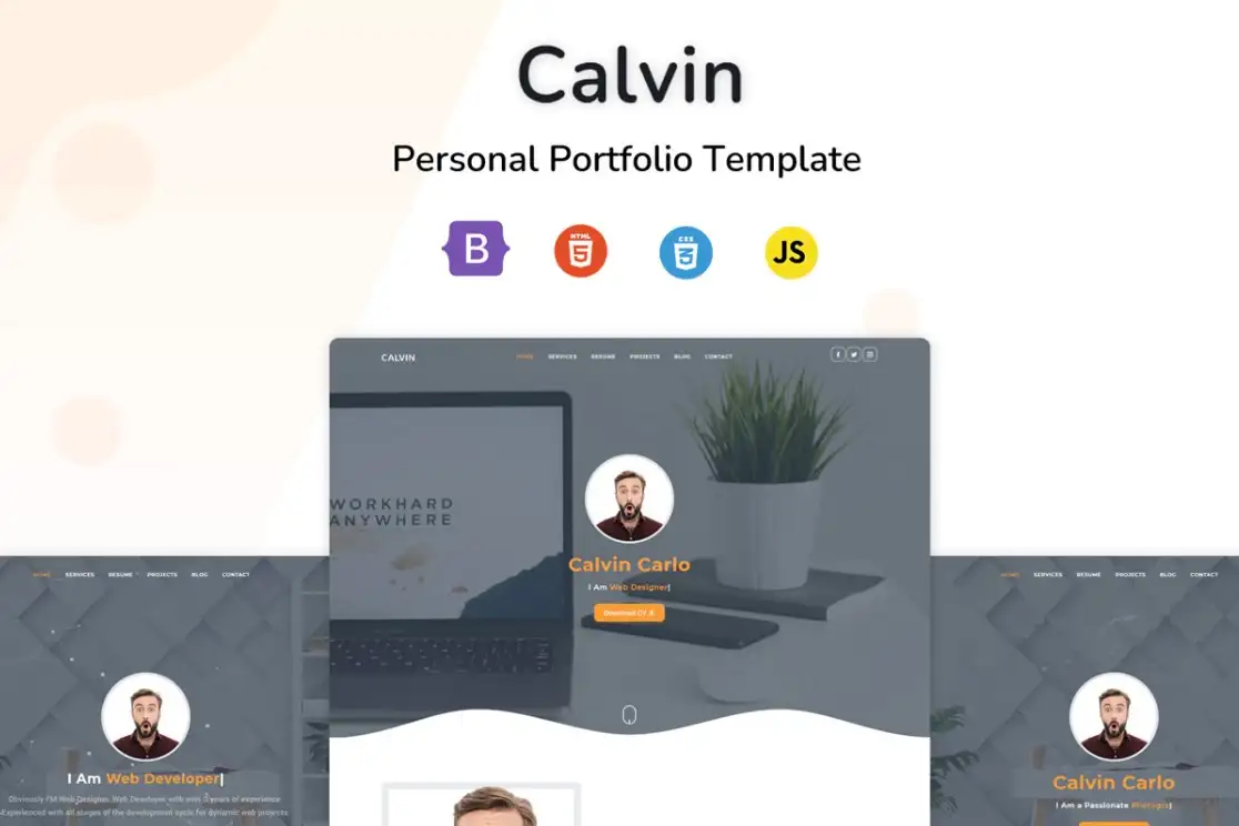 calvin homepage