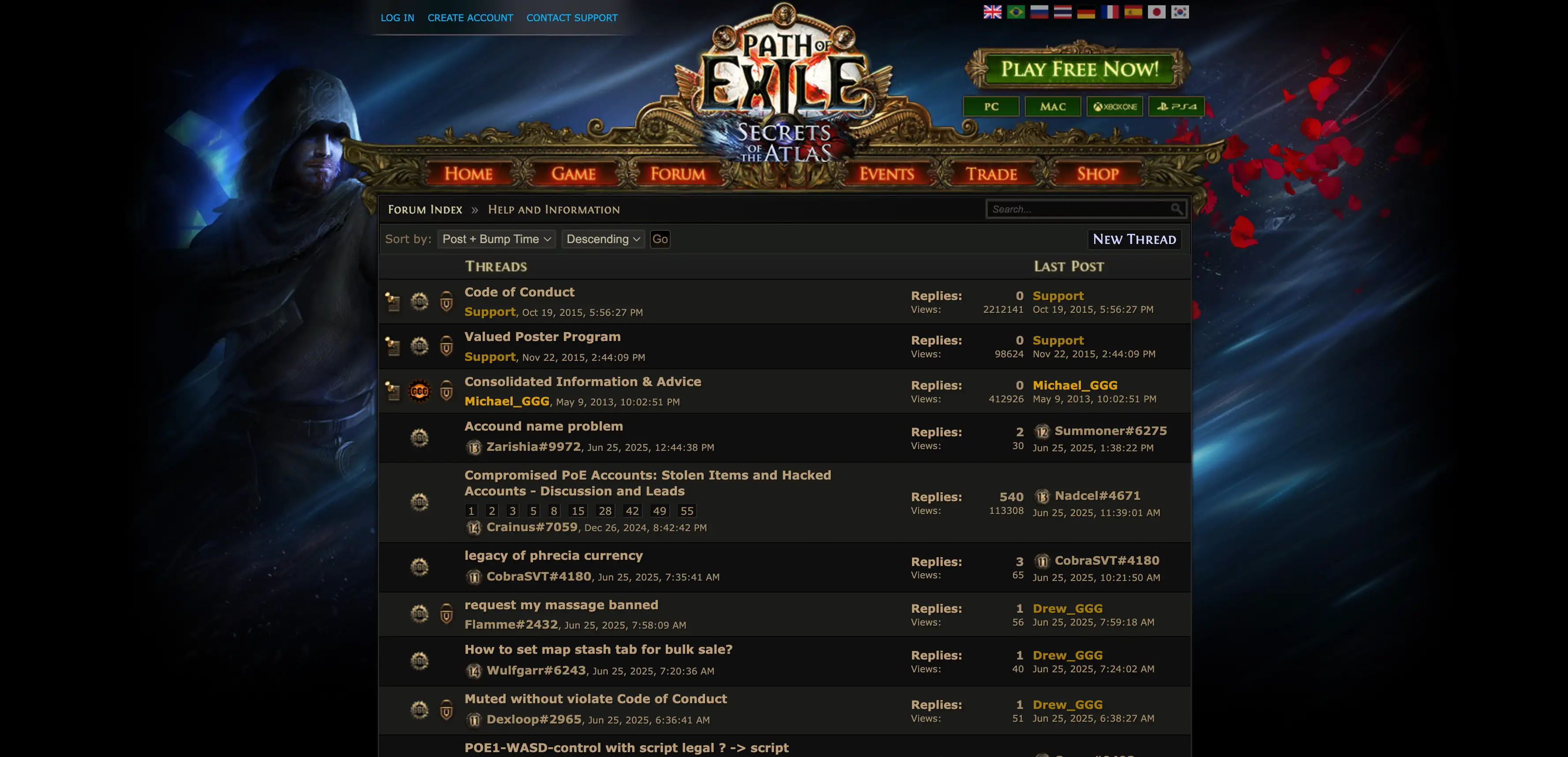 poe2 help center