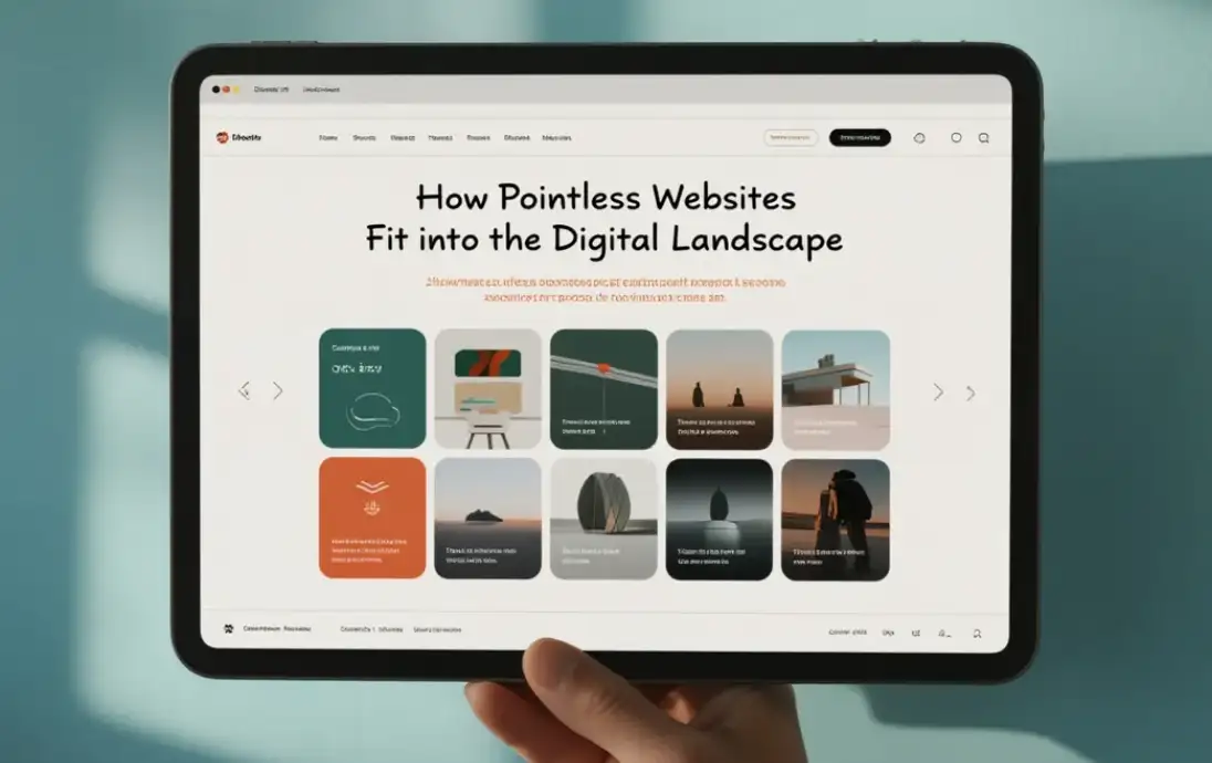 How Pointless Websites Fit into the Digital Landscape How Pointless Websites Fit into the Digital Landscape
