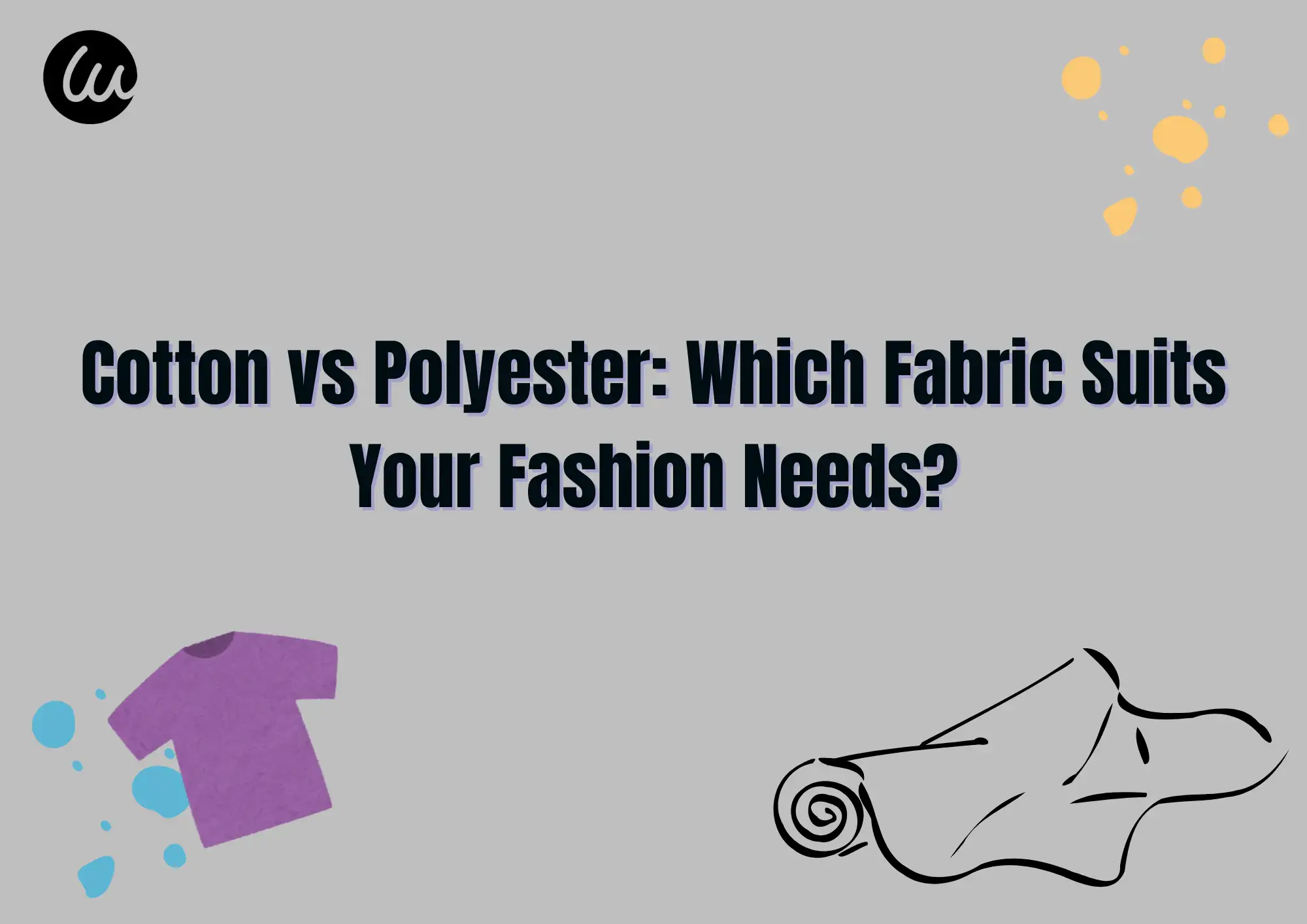 cotton or polyester