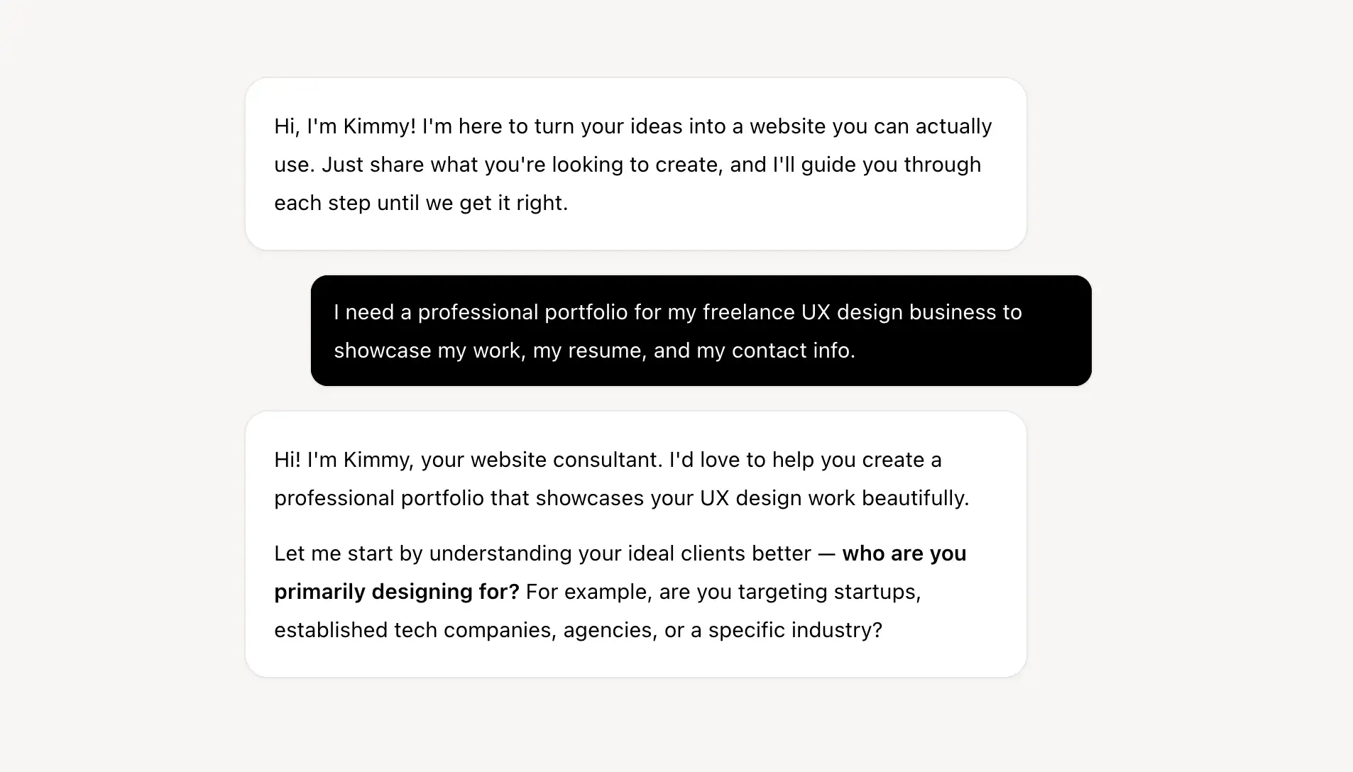 Chat with Kimmy Chat with Kimmy