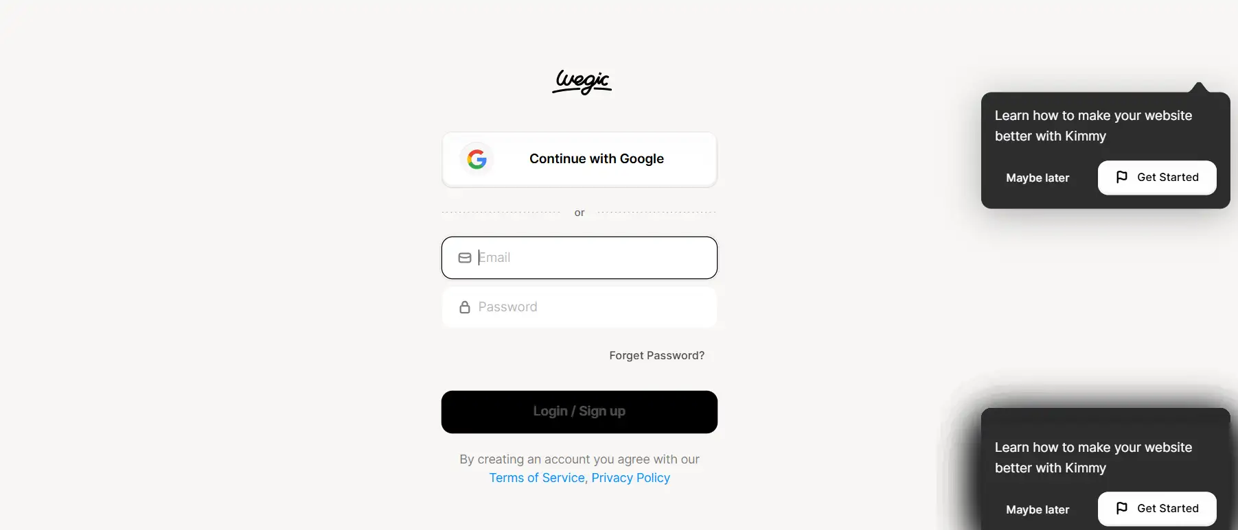 Sign Up