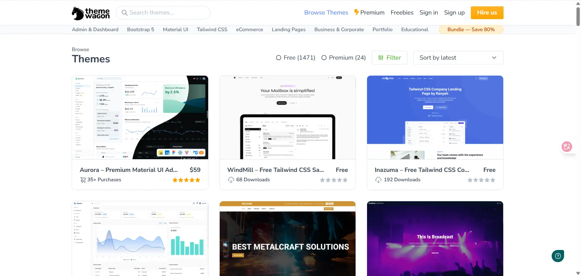 ThemeWagon Bootstrap Templates