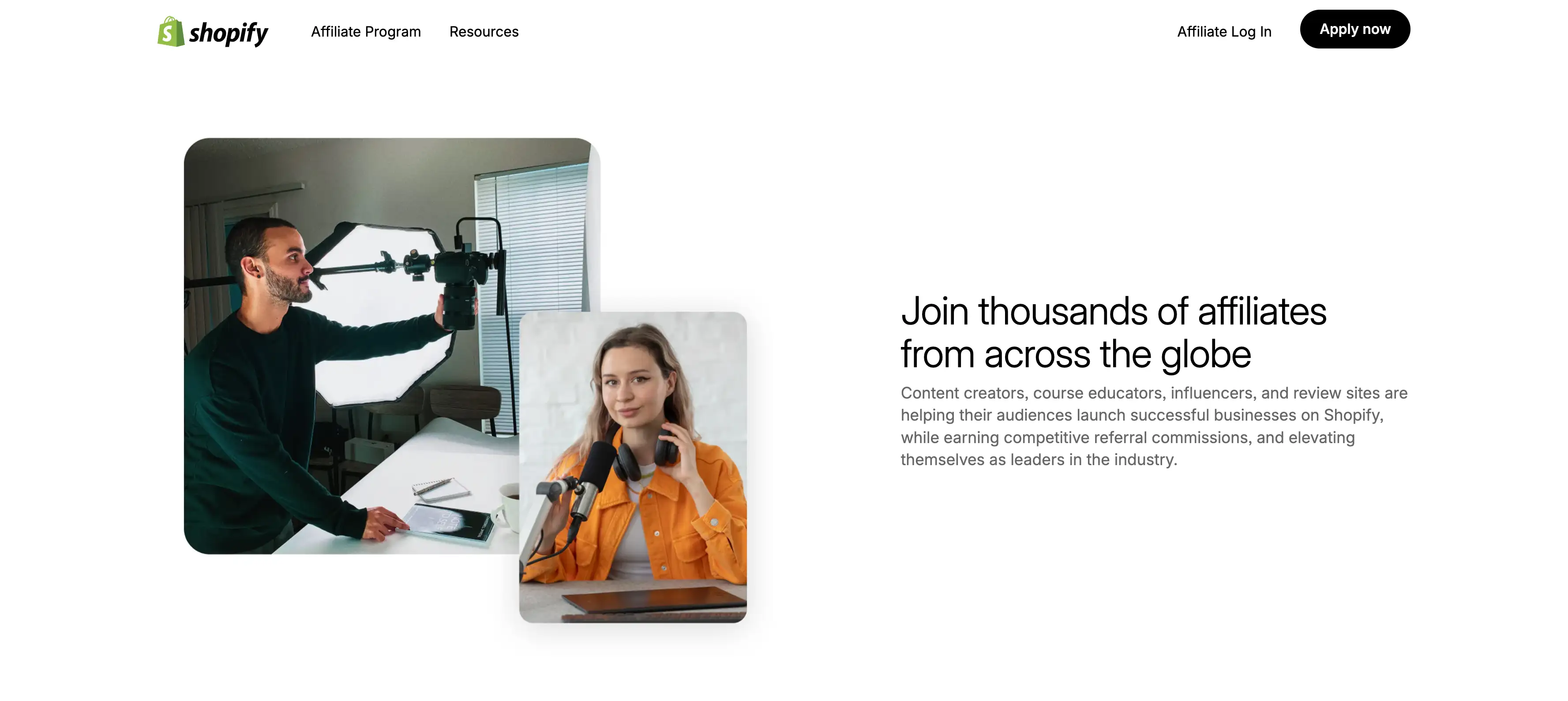 shopify affiliates program shopify affiliates program