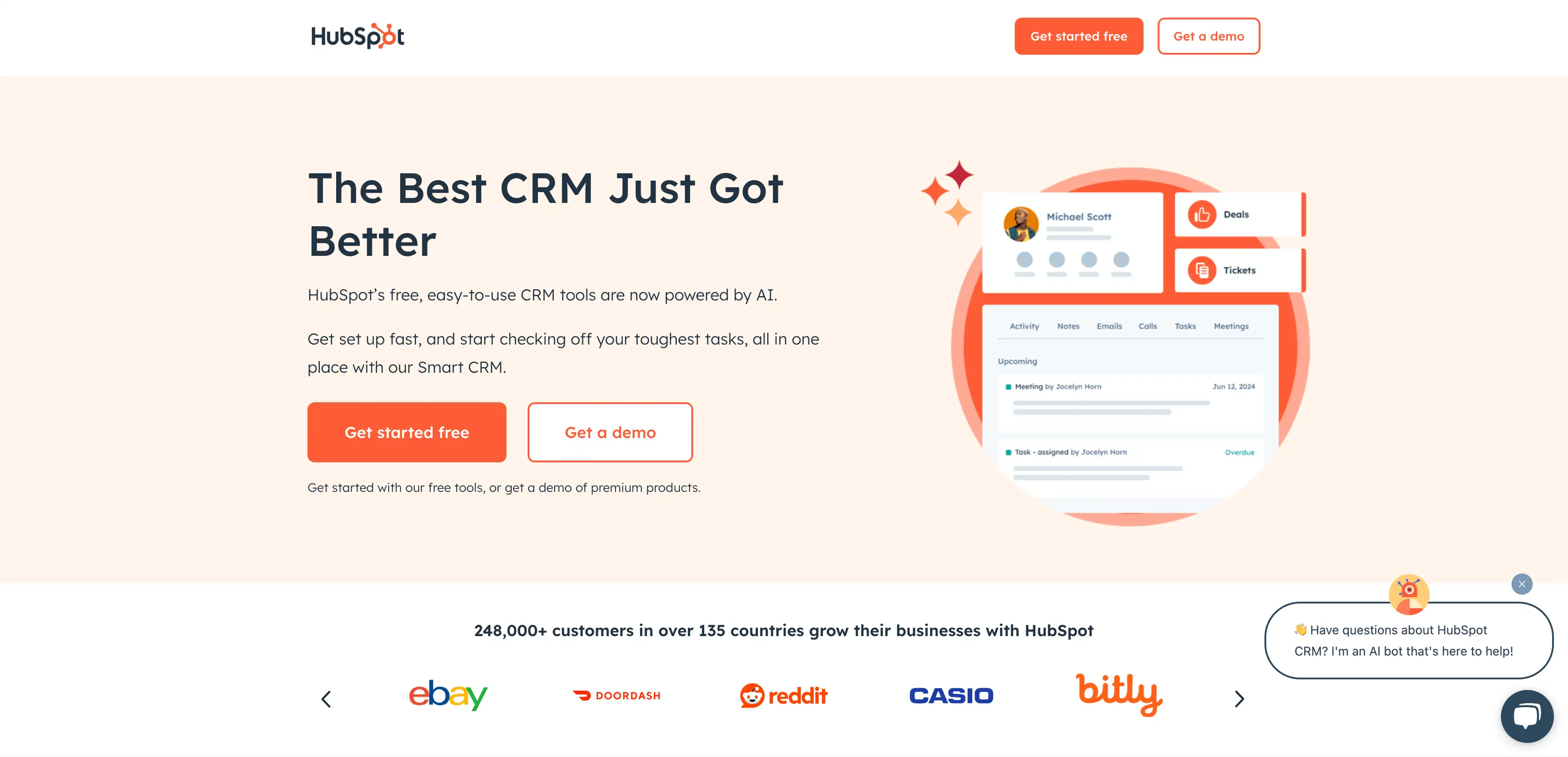 hubspot official website