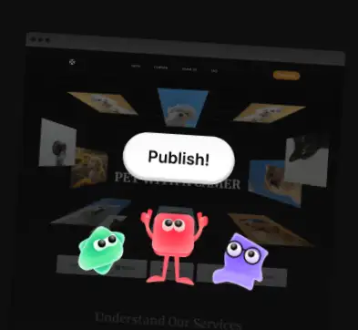 Publish it online at wegic