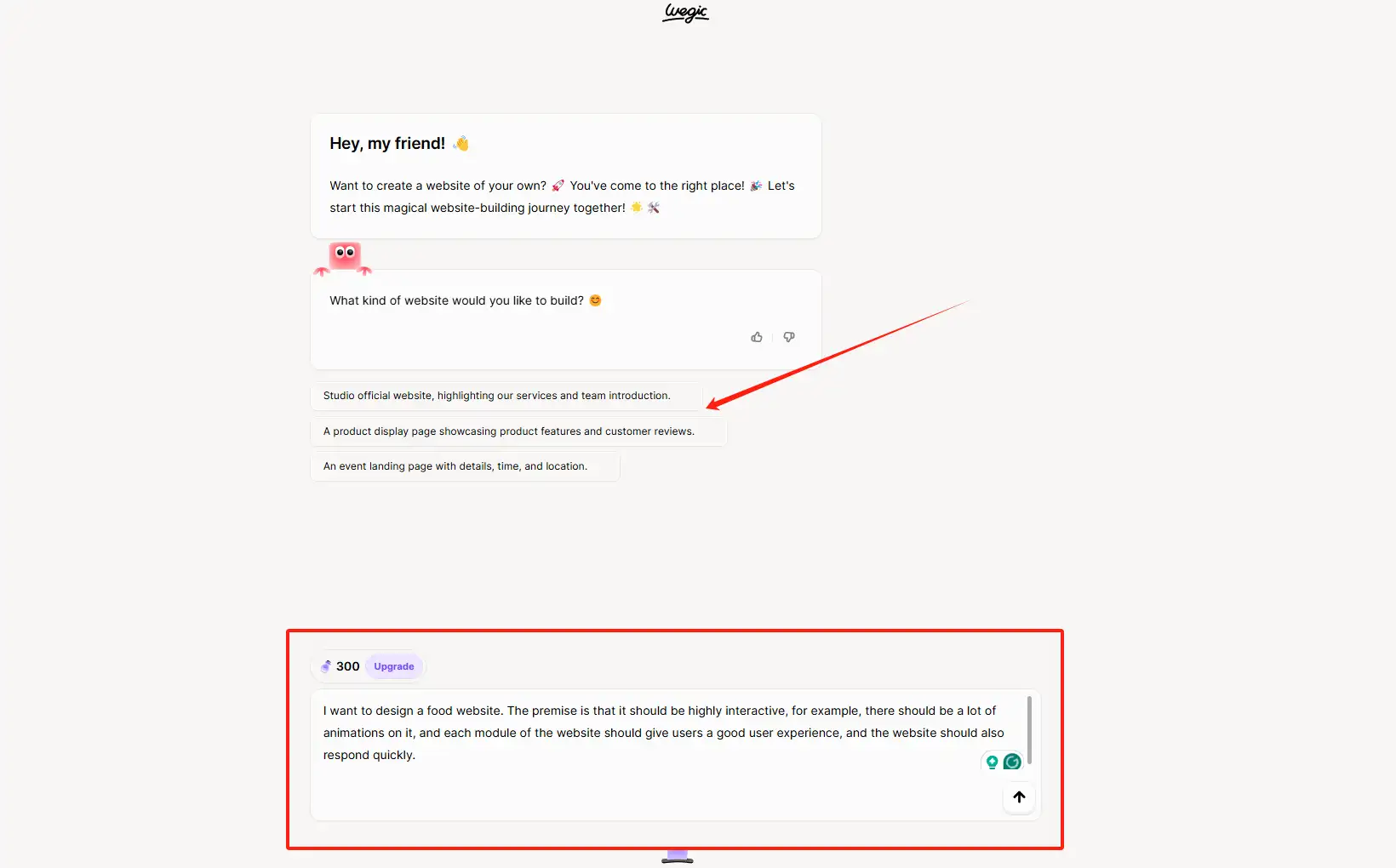 Enter your reactive web design requirements