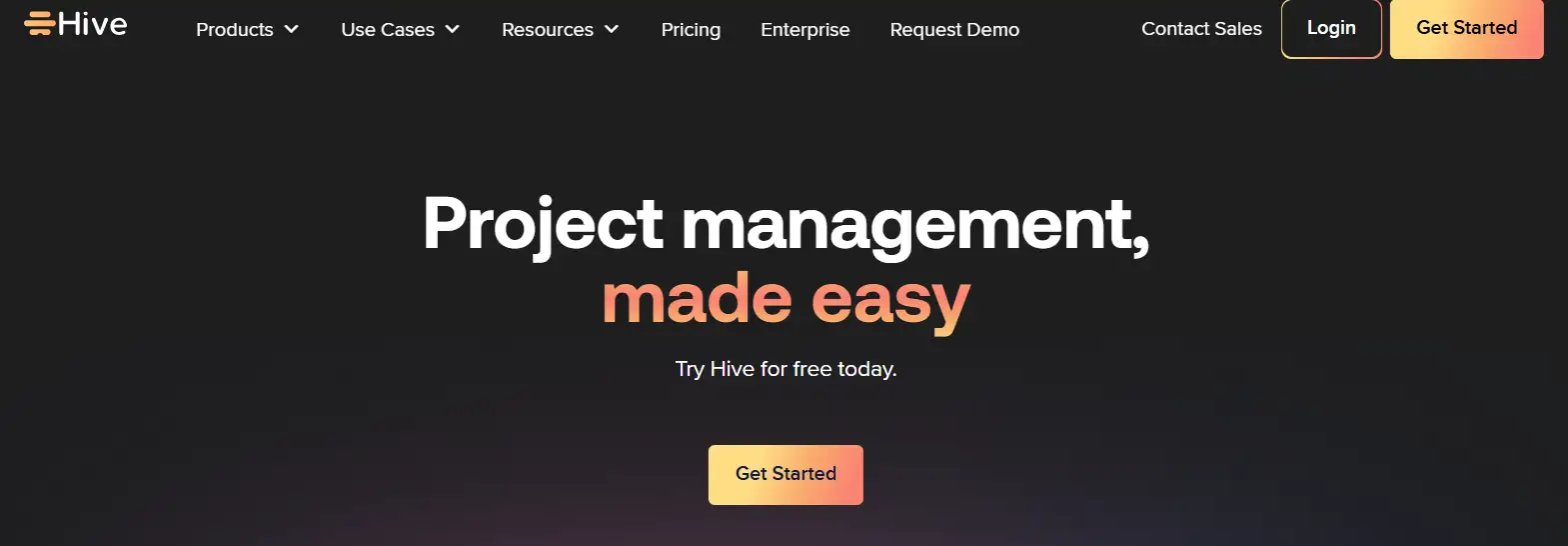 Hive homepage