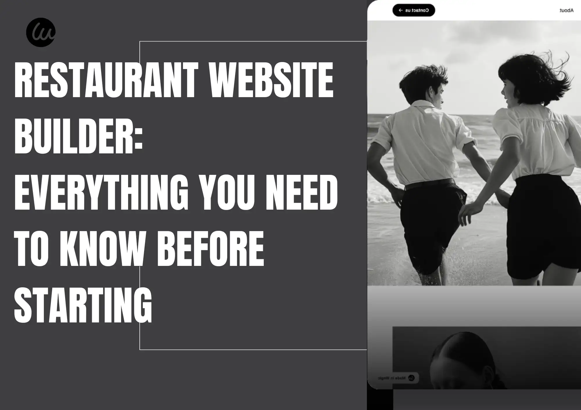 Restaurant Website Builder: Everything You Need to Know Before Starting