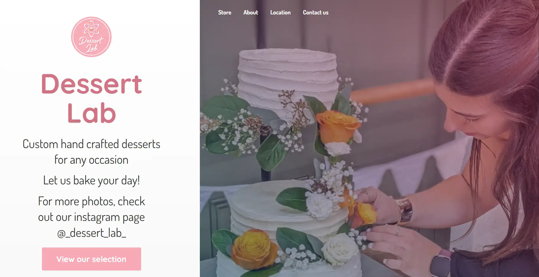 DessertLab's homepage