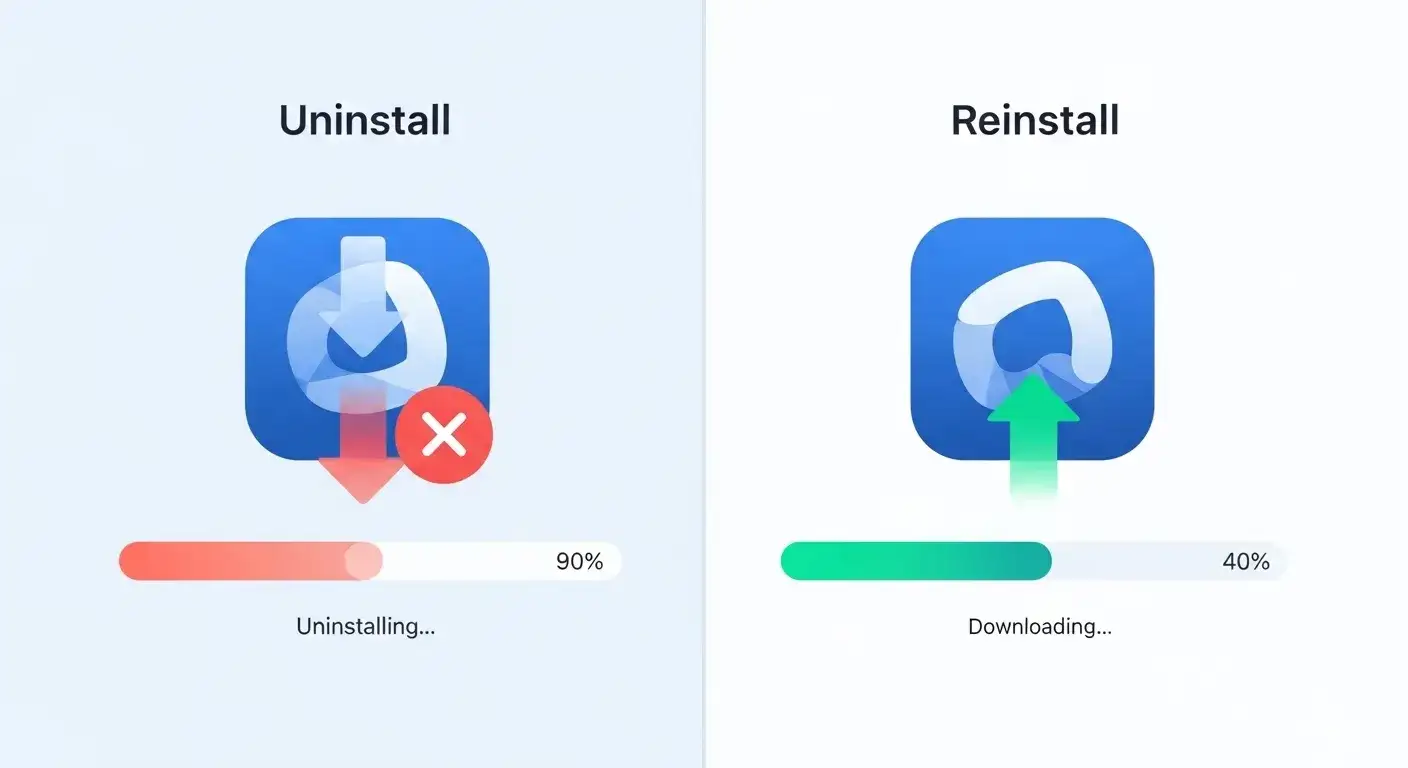 A fresh installation can resolve deep-seated file corruption A fresh installation can resolve deep-seated file corruption