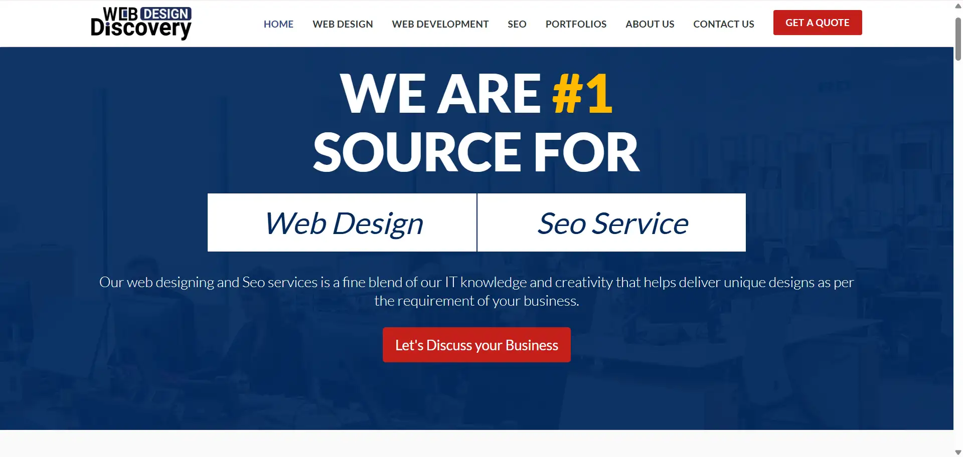 Webdesign Discovery