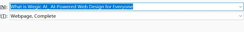 select the save location and confirm