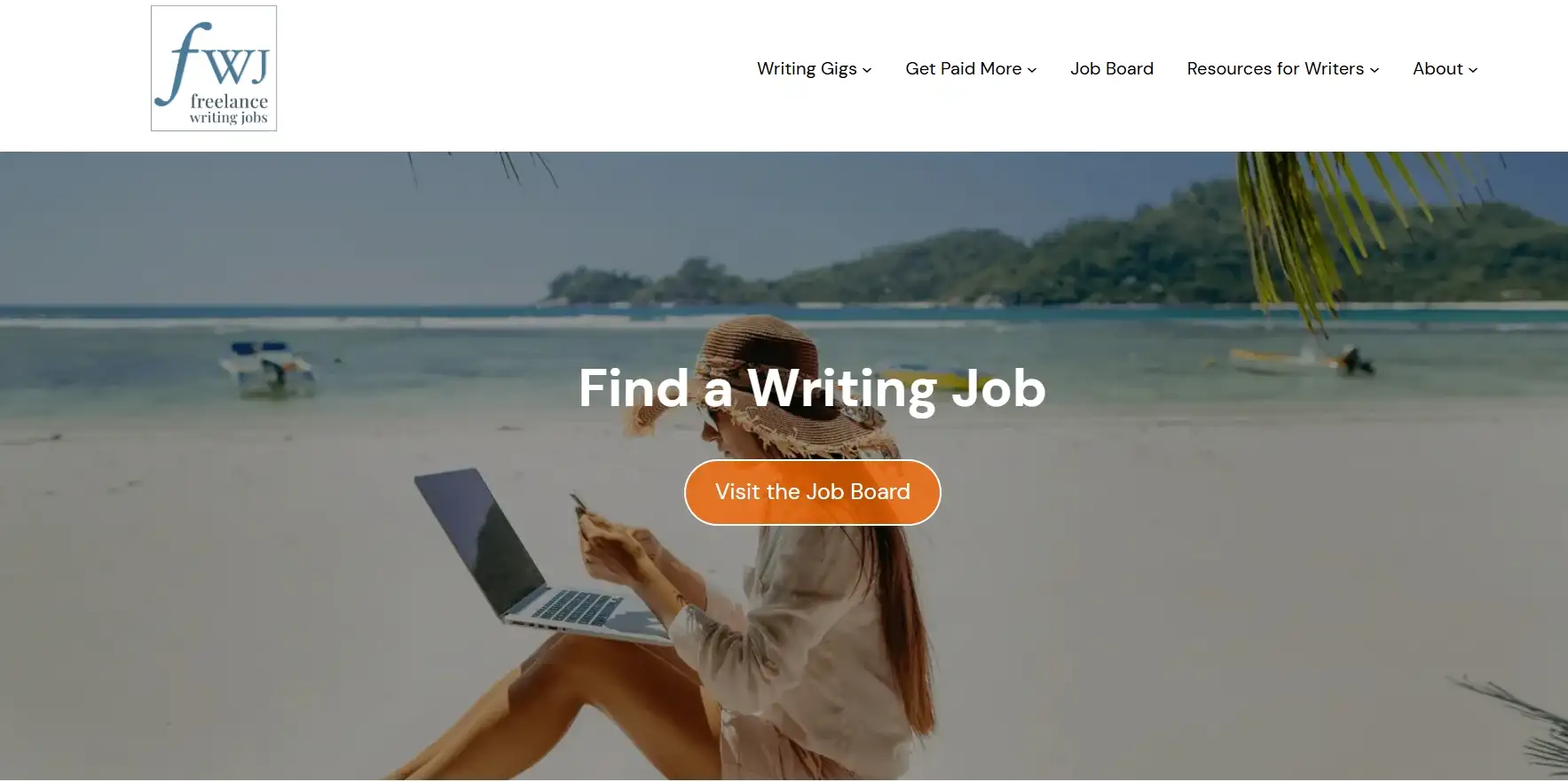 a site that caters to writing jobs exclusively