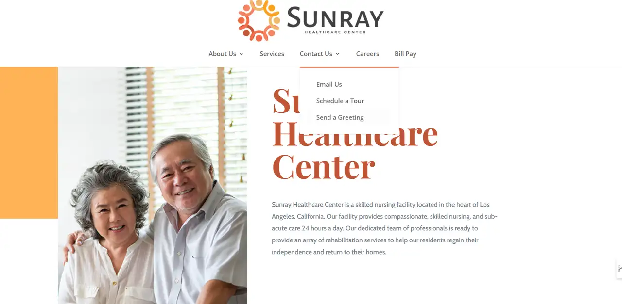 elderly website design for medical care elderly website design for medical care