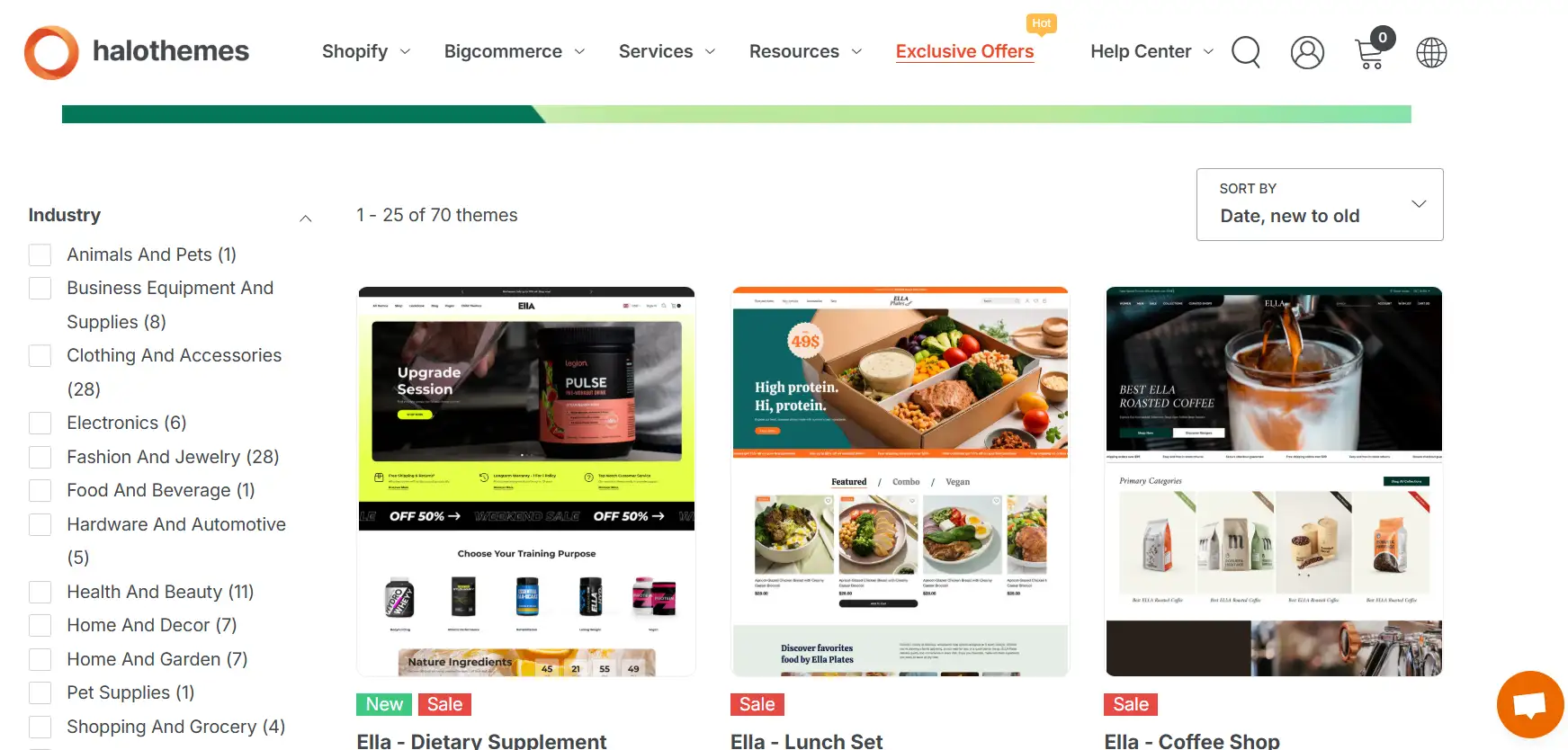 customizable shopify templates