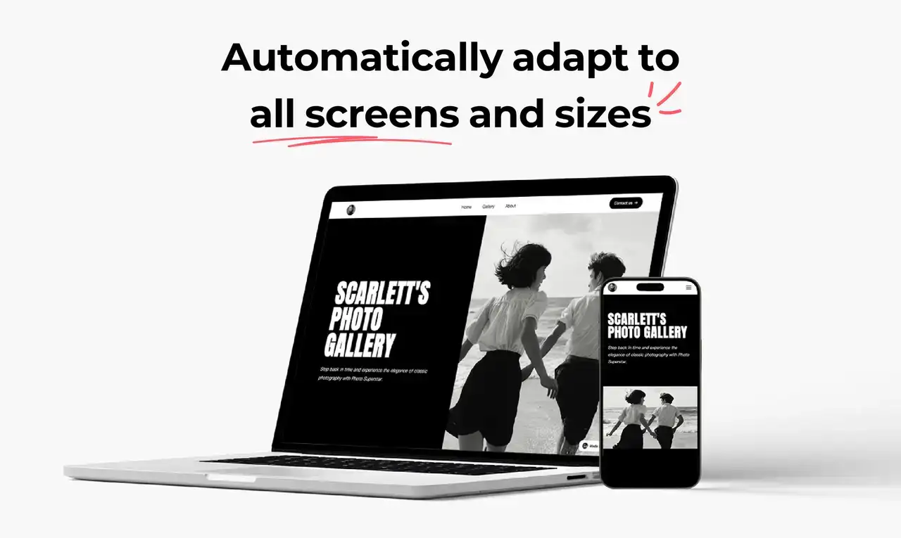 all devices display wegic’s template designs effectively