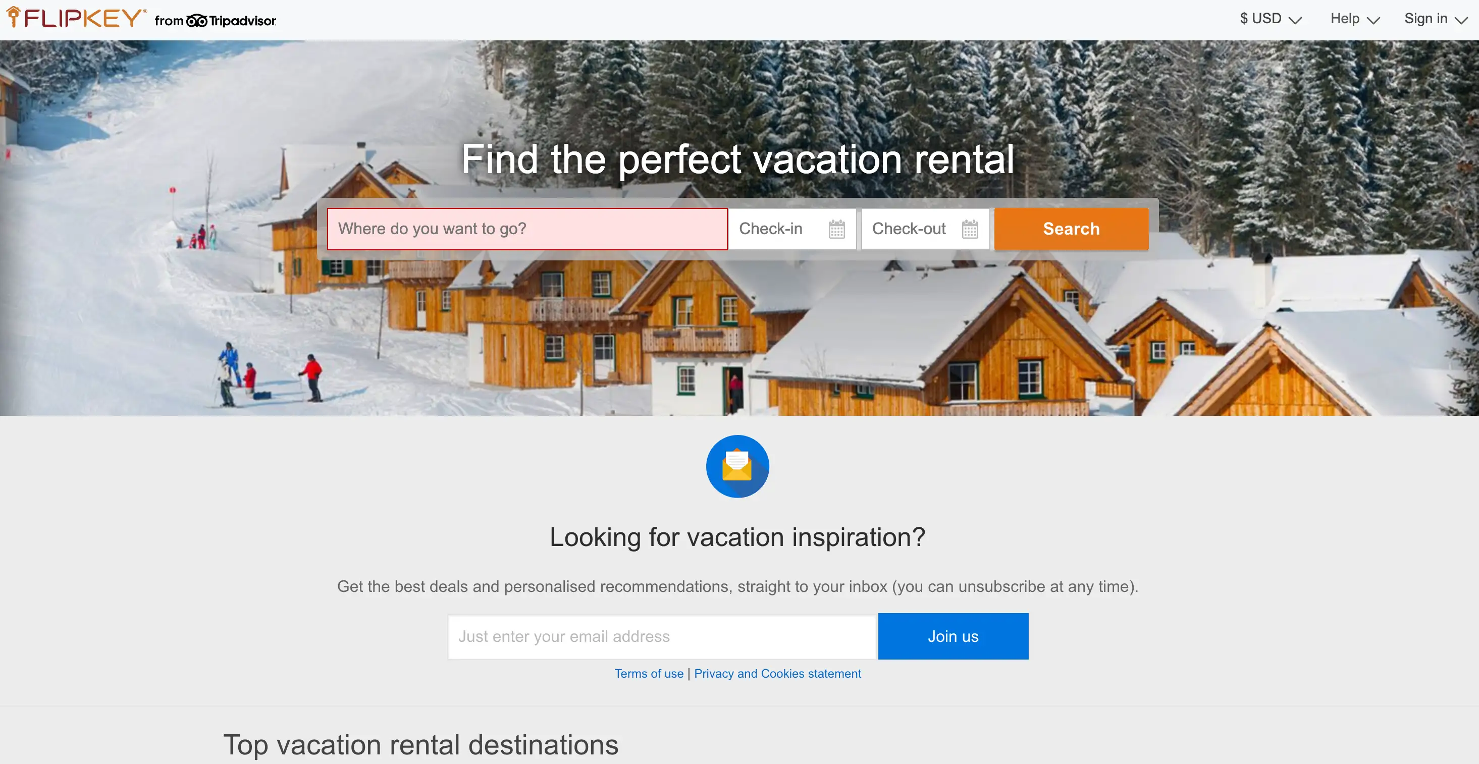 flipkey homepage