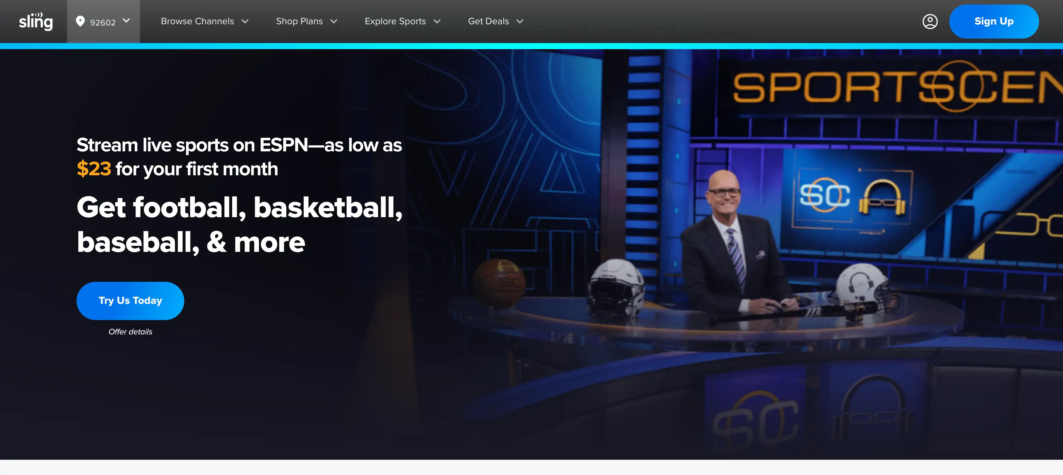 watch espn on sling tv